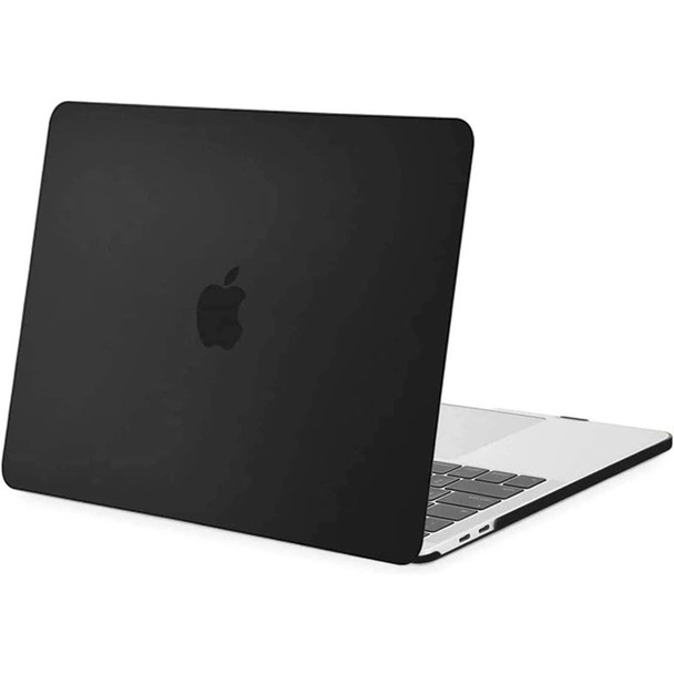 Apple 15" MacBook Pro (2016-2019) Matte Rubberized Hard Shell Case Cover - Matte Black at the best price from Extremepc Online Store