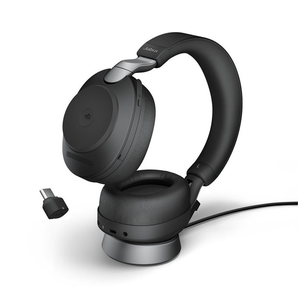 Buy the Jabra Evolve2 85 MS ANC Bluetooth USB-C Headset with Charging Stand ( 28599-999-889 ). Shop online at Extremepc.co.nz