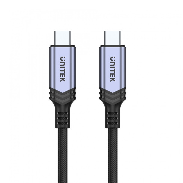 Buy the Unitek 2M USB-C to USB-C Fast Charging Cable ( C14110GY-2M ). Shop online at Extremepc.co.nz