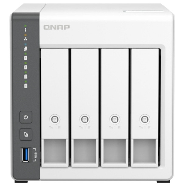 QNAP TS-433-4G 4-Bay Diskless NAS ARM Cortex-A55 Quad-Core 2GHz 4GB