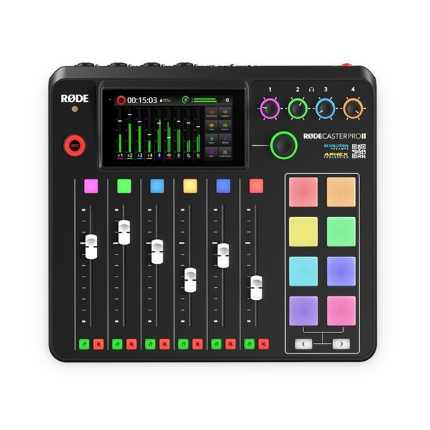 Buy the Rode RODECaster Pro II Integrated Audio Production Studio ( RODRCPII ). Shop online at Extremepc.co.nz