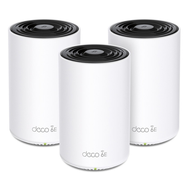 Buy the TP-Link Deco XE75 Tri-Band AXE5400 Wi-Fi 6E Whole-Home Mesh System - 3 Pack ( Deco XE75 (3-pack) ). Shop online at Extremepc.co.nz