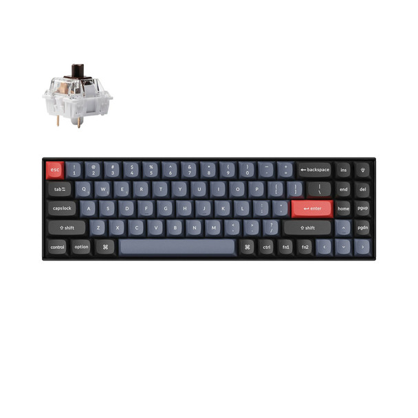 Buy the Keychron K4 Pro RGB Hot-Swap QMK Wireless Mechanical Keyboard - K Pro Brown, 100 Key ( K4P-H3 ). Shop online at Extremepc.co.nz