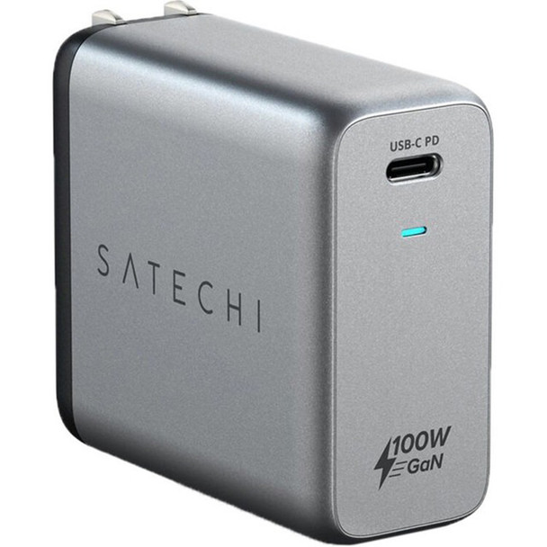 Buy the SATECHI USB-C Charger 100W Single Port USB-C PD GaN Wall Charger ( ST-UC100WSM ). Shop online at Extremepc.co.nz