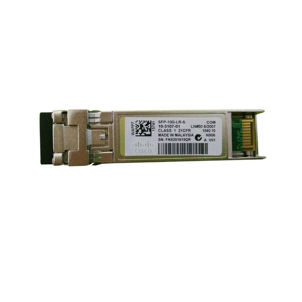 Buy the Cisco SFP-10G-LR-S= 10GBASE-LR Single-mode Fibre 10km 1310nm Duplex LC/PC Connector SFP+ Transceiver Module ( SFP-10G-LR-S= ). Shop online at Extremepc.co.nz