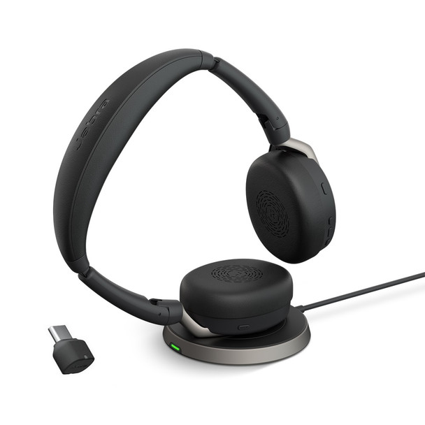 Buy the Jabra Evolve2 65 Flex MS Stereo Bluetooth USB-C Headset with Charging Stand ( 26699-999-889 ). Shop online at Extremepc.co.nz
