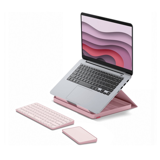 Buy the Logitech Casa Pop-Up Desk - Bohemian Blush ( 920-011284 ). Shop online at Extremepc.co.nz