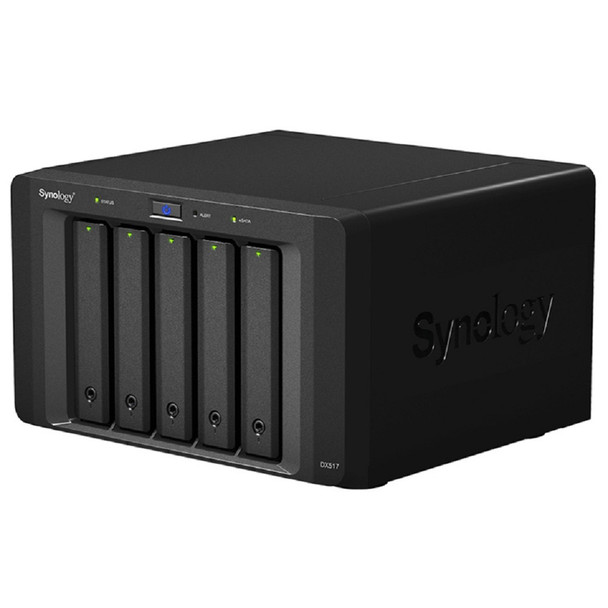 Buy the Synology DX517 5-Bay Expansion Unit 5x 3.5" bays Tower 1x eSATA - Includes Cable 3 Years Warranty ( DX517 ). Shop online at Extremepc.co.nz
