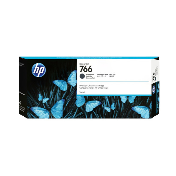 Buy the HP 3ED57A 766B 300ml Matte Black DesignJet Ink Cartridge ( 3ED57A ). Shop online at Extremepc.co.nz