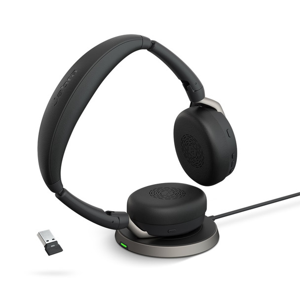 Buy the Jabra Evolve2 65 Flex UC Stereo Bluetooth USB-A Headset with Charging Stand ( 26699-989-989 ). Shop online at Extremepc.co.nz
