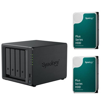 Synology DS423+ With 2X Synology 3310 8TB NAS HDD Bundle