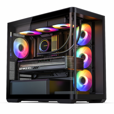 RTX 5070 Ti Gaming PC Ryzen 7 7800X3D 32GB RAM 2TB SSD RTX 5070 Ti