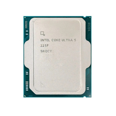 Intel Cpu Without Shell Intel Core Ultra 5 225F 4.9GHz LGA 1851 CPU without Cooler