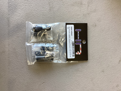 Aluminum Upper Chassis Brace Rod Ends 6S BLX