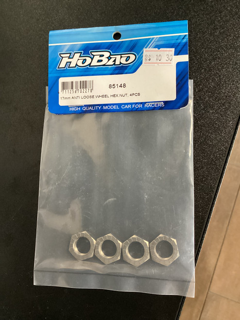 17mm ANTI LOOSE WHEEL HEX NUT, 4PCS