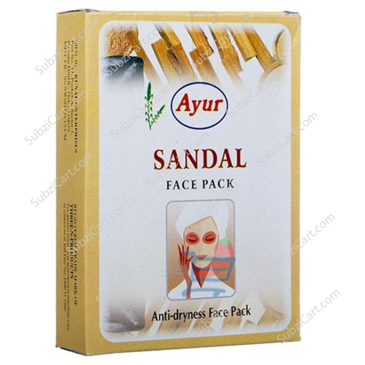 Ayur Herbal Fairness Sandal Face Pack (Pack Of 5, 25g) - Price in India,  Buy Ayur Herbal Fairness Sandal Face Pack (Pack Of 5, 25g) Online In India,  Reviews, Ratings & Features | Flipkart.com