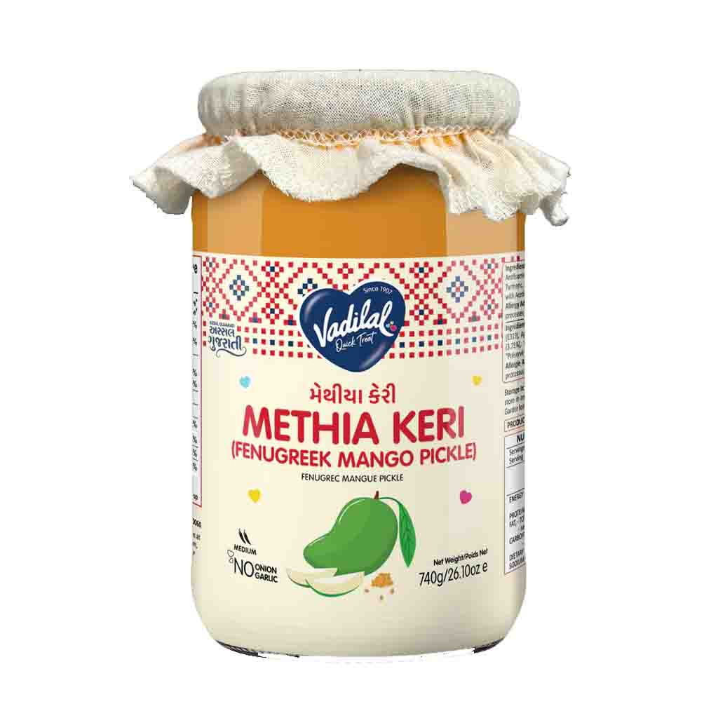 High Quality Vadilal Methia Keri Pickle, 740g| SubziCart.com