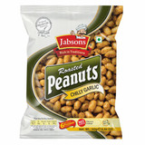 Jabson's Roasted Peanuts Chilly Garlic, 140 Grams
