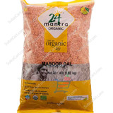 24 Mantra Masoor Dal, 4 LB