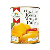 24 Mantra Organic Kesar Mango Pulp,