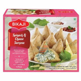 Bikaji Spinach Cheese Samosa Frozen, 360 Grams