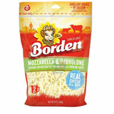 Borden Mozzarella Provolone Frozen, 8 Oz