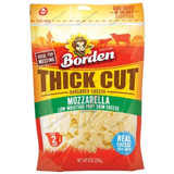 Borden Thick Cut Mozzarella Frozen, 226 Grams