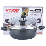 Vinod Black Pearl Deep  Kadai, 5.5 LTR