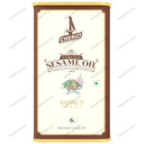 Chekko Virgin Sesame Oil, 5 Lit