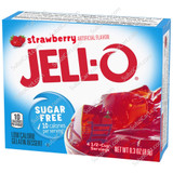 Jell-O Strawberry Sugar Free, 0.3 Oz