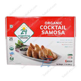 24 Mantra Organic Cocktail Samosa Frozen , 500 Grams