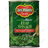 Del Monte Leaf Spinach, 383 Grams