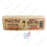 Puglisi Ex Large Brown Eggs, 12 Pc