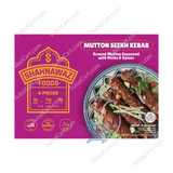 Shahnawaz Mutton Seekh Kebab Frozen 284 Grams