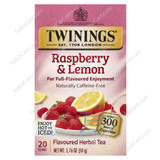 Twinings Raspberry And Lemon Tea, 50 Grams