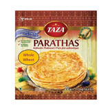 Taza Parathas Whole Wheat Frozen, 20 Pc Taza Parathas Whole Wheat Frozen, 20 Pc