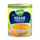Vadilal Kesar Mango Pulp, 6 Can