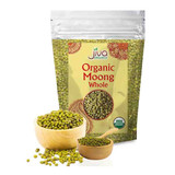 Jiva Organics Org Moong Whole, 4 Lb