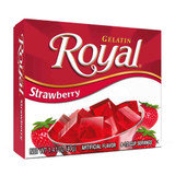 Royal Strawberry Gelatin Mix, 40 Gm