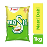Amul Masti Whole Milk Dahi Frozen, 1 Kg