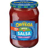 Ortega Thick Chunky Mild Salsa, 1 Lb