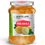 Nirapara White Lime Pickle, 400 Grams