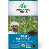 Organic India Tulsi Breakfast Tea, 30.6 Grams