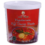 Mae Ploy Veg Red Curry Paste, 400 Grams