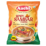 Aachi Spicy Sambar Powder, 100 Grams