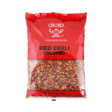 Deep Red Chilli  Crushed, 7 Oz