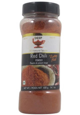Deep Red Chilli Powder Extra Hot Bottle, 14 Oz