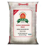 Laxmi Sona Masoori Rice, 20 Lb