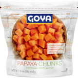 Goya Papaya Chunks, 454 Grams