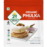 24 Mantra Org Pulka Roti Frozen, 240 Grams